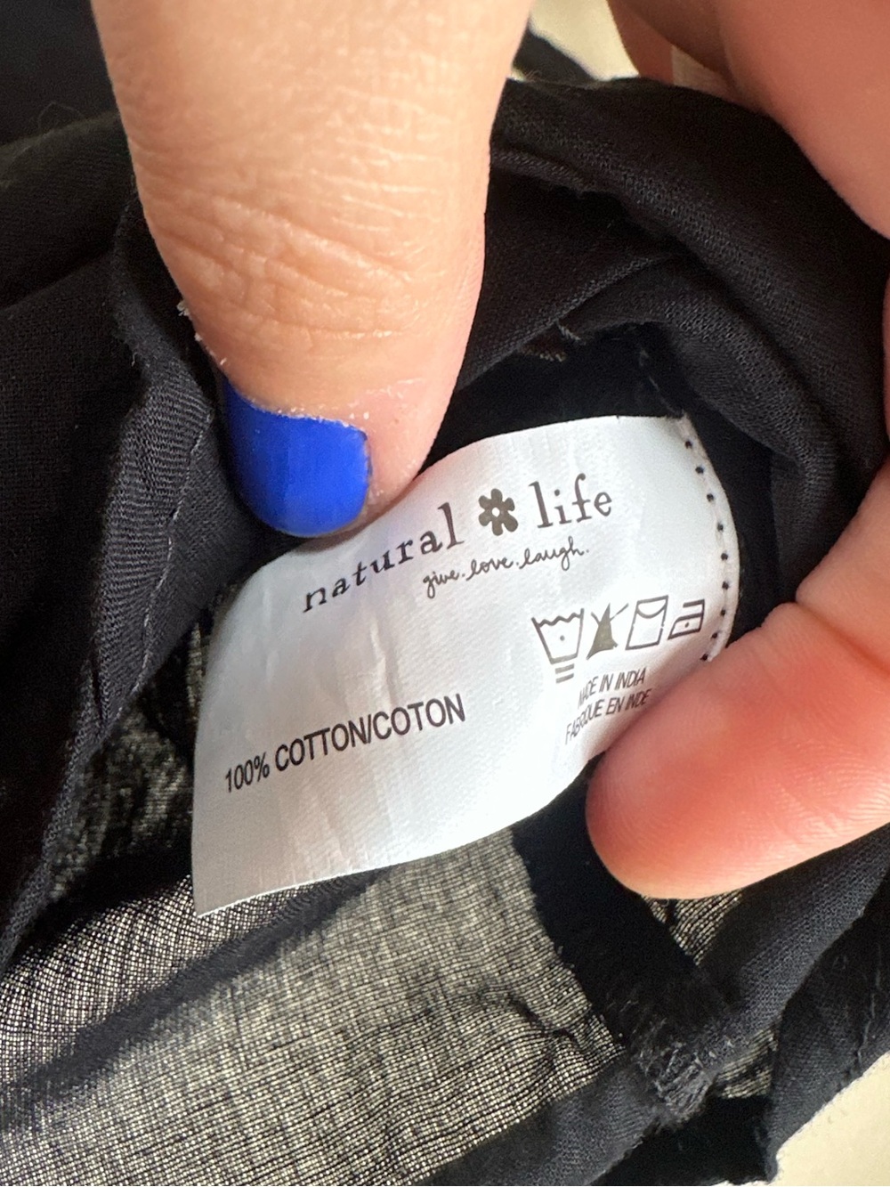 NWT Natural Life My Favorite Sleeveless Cotton Top - Picture 9 of 13